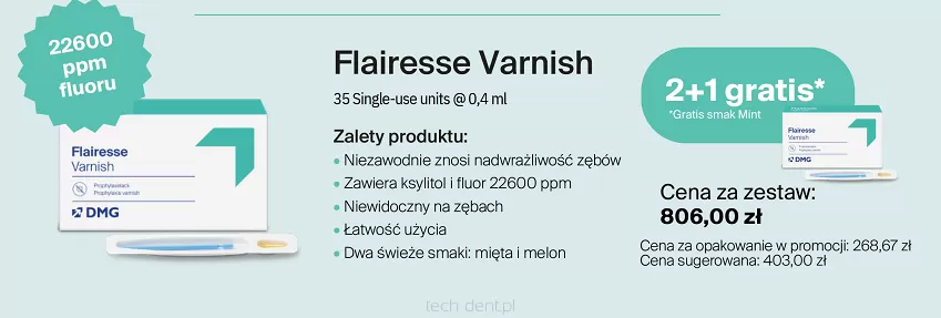 Flairesse Varnish 35 x 0,4ml / 2 + 1 GRATIS