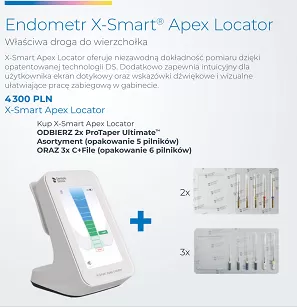 X-Smart Apex Loctor + GRATIS: 2x ProTaper Ultimate Ass. (5 szt.) + 3x C+File Ass. (6 szt.)