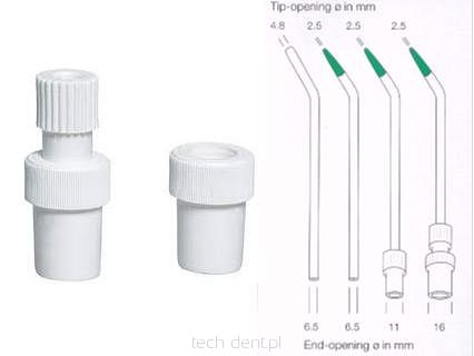 Adapter do końcówek Surgitip (podwójny) 11/16mm / zestaw