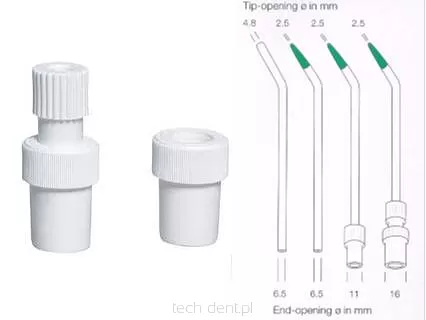 Adapter do końcówek Surgitip (podwójny) 11/16mm / zestaw