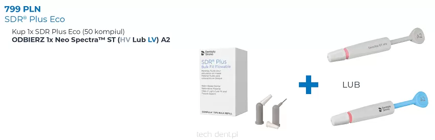 SDR Plus Eco / 50 x 0,25g (Universal) + GRATIS: 1 x Neo Spectra ST A2 (HV lub LV)