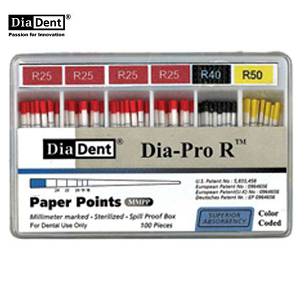 Sączki papierowe Reciproc Dia-Pro R Diadent / 100 szt.