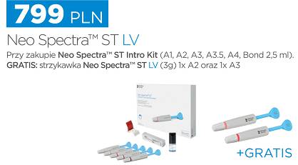 Neo Spectra ST Intro Kit LV + GRATIS: Neo Spectra ST LV 2 x 3g (A2 i A3)