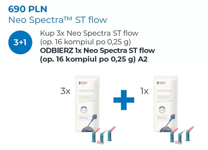3 x Neo Spectra ST flow / 16 kompiul po 0.25g + GRATIS: Neo Spectra ST flow A2 (16 x 0.25g)