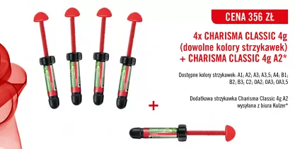 Charisma Classic / 4 x 4g (dowolne kolory) + GRATIS: 1 x Charisma Classic 4g (A2)