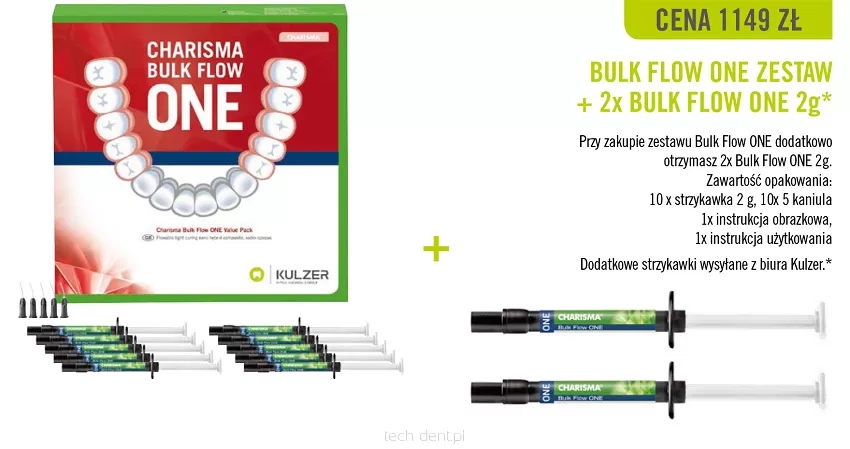 Charisma Bulk Flow One / zestaw 10 x 2g + GRATIS: 2 x Charisma Bulk Flow 2g