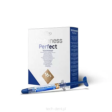Whiteness Perfect 16% Kit / zestaw do wybielania nakładkowego 5 x 3 g