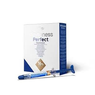 Whiteness Perfect 16% Kit / zestaw do wybielania nakładkowego 5 x 3 g