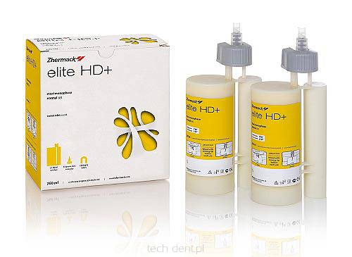 Elite HD+ Maxi Monophase Normal / 2 x 380ml + 15 Dynamic mixing tips + strzykawka + 15 Oral tips