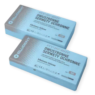 Jednorazowe serwety ochronne ECONOMIC / 100 szt.