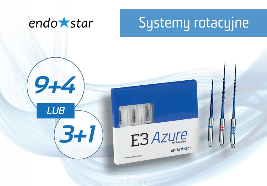 9 x Endostar E3 Azure (6 szt.) + GRATIS: 4 x Endostar E3 Azure (6 szt.)