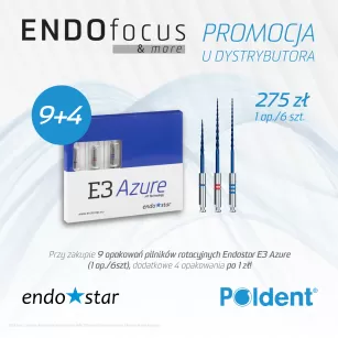9 x Endostar E3 Azure (6 szt.) + GRATIS: 4 x Endostar E3 Azure (6 szt.)