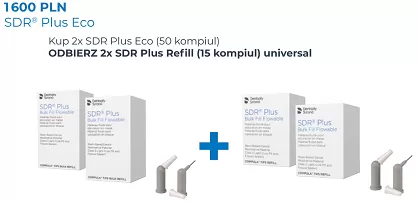 2 x SDR Plus Eco / 50 x 0,25g (Universal) + GRATIS: 2 x SDR Plus 15 x 0,25g (Universal)