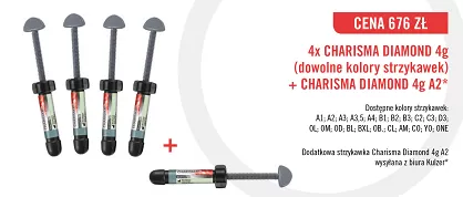 Charisma Diamond / 4 x 4g (dowolne kolory) +  1 x Charisma Diamond 4g (A2)