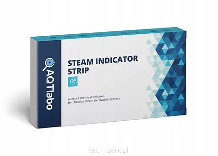 Chemiczne testy do sterylizacji IV klasy AQTlabo / 2 x 250 szt.