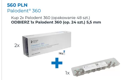 Palodent 360 Matryce / 2 x 48 szt. + GRATIS: Palodent 360 Matryce 5,5mm (24 szt.)