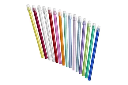 Końcówki do ślinociągu TOP FLEX PLUS / 100 szt.